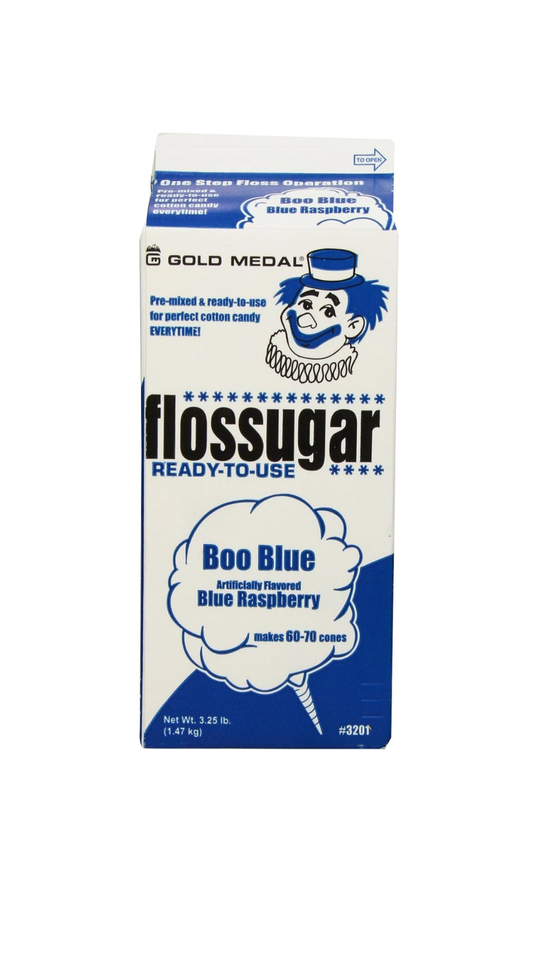 Flossugar-Blue Raspberry