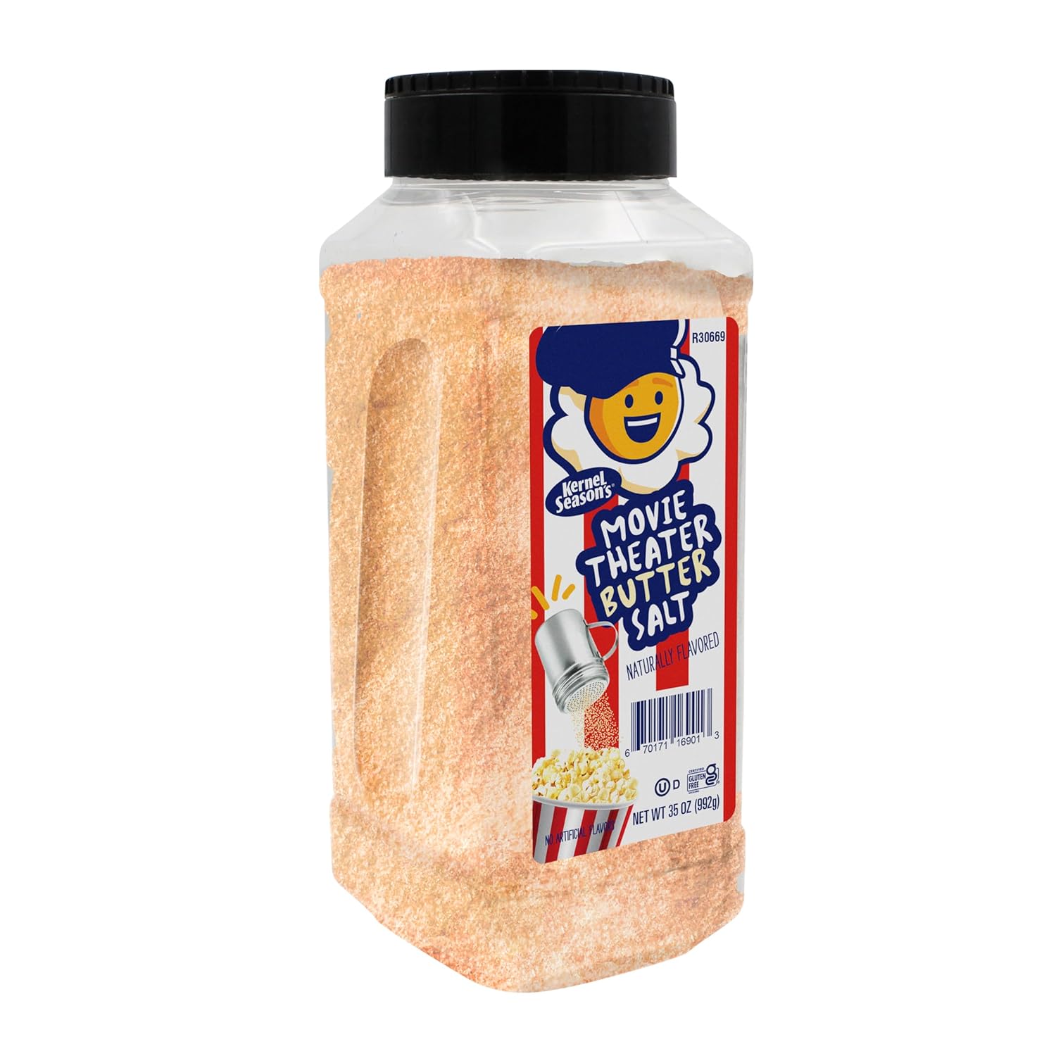 Popcorn Seasoning, Movie Theater Butter Salt, 35 Ounce